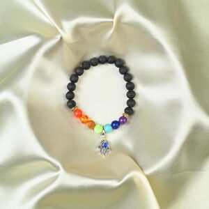 Crystal Bracelet for Men and Women – Evil Eye & Hamsa Hand Charm Bracelet for Protection, Good Luck & Positive Energy